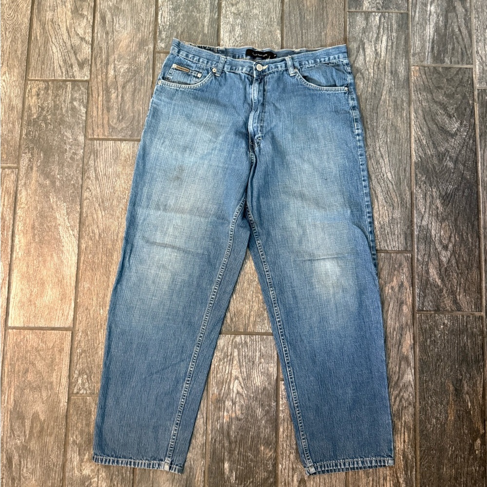 Calvin Klein Light Blue Easy Fit Jeans